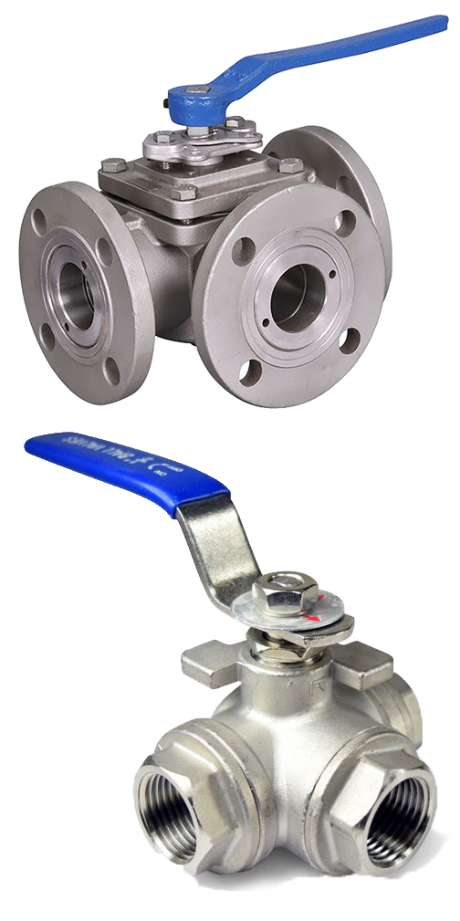 Three Way Ball Valve